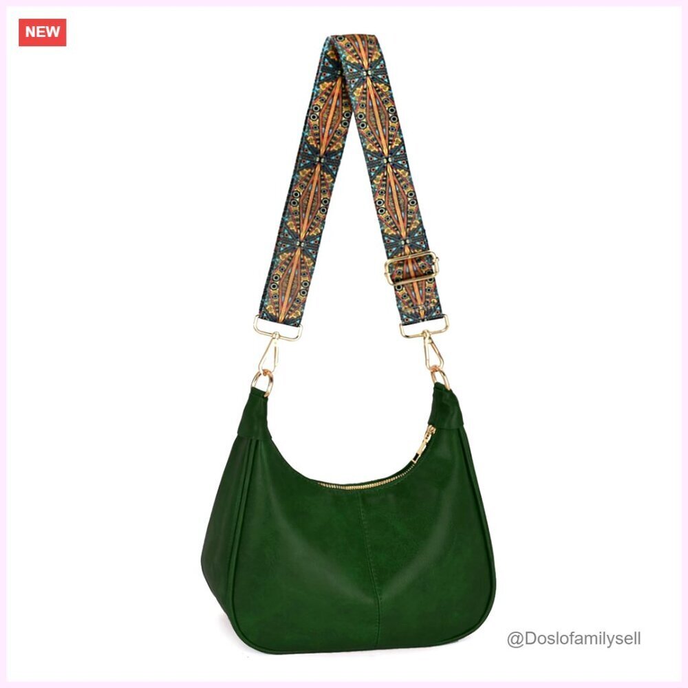 PU Leather Hobo Bag Crossbody Shoulder Purse Large Capacity
